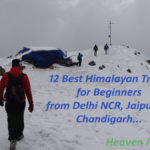 12 Best Himalayan Treks for Beginners from delhi NCR, Jaipur and Chandigarh